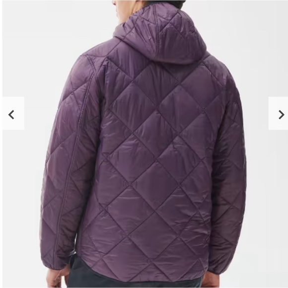 NWT - Barbour Unisex Hooded Liddesdale Quilted Jacket - Men M/Women L - Picture 3 of 12